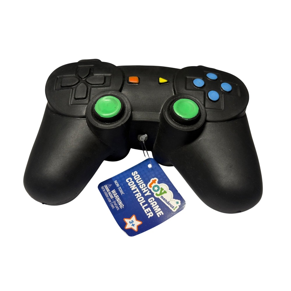 Toymendous NWT Squishy Game Controller Black Sensory Fidget Stress Toy